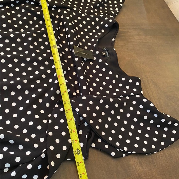 🆕Lane Bryant polka dots ruffle sleeves dress - Picture 11 of 14